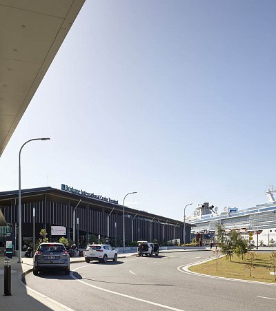 we transfer from AFC parking to Cruise terminal