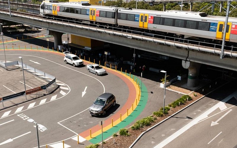 Pick up look for picking up passengers from Brisbane international airport